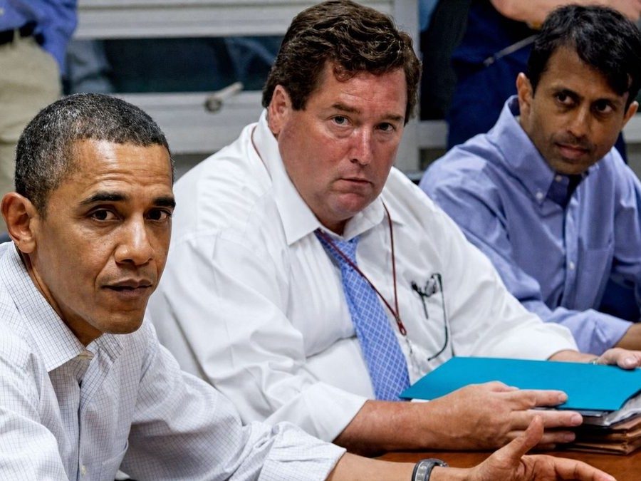 Billy Nungesser meeting with President Obama